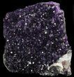 Dark Purple Amethyst Cut Base Cluster - Uruguay #36641-1